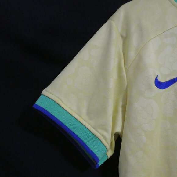 NIKE - Dri-Fit | size 24 | Brazil Soccer Jersey | 2022 World Cup - Picture 3 of 16
